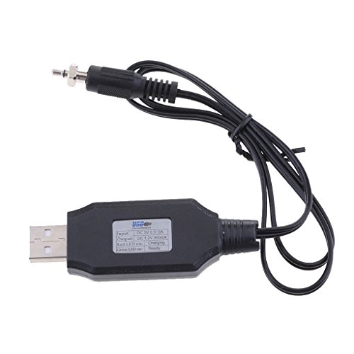 Homyl 1 Stück RC Auto USB zu Glühkerzen Ladekabel Homyl 1 Stück RC Auto USB zu Glühkerzen Ladekabel von Tnarru