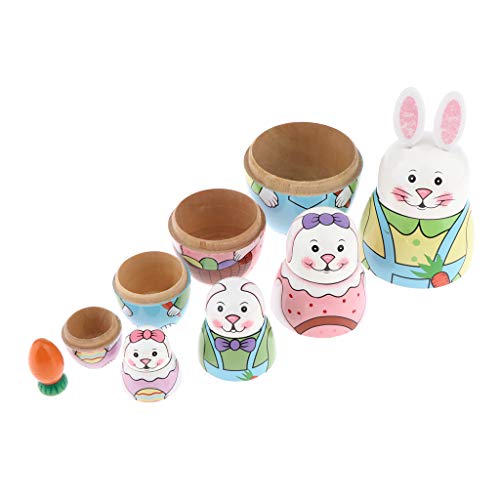 Homyl 5 Stücken Matroschka, Matruschka, Matrjoschka, Russische Nesting Dolls, Kinder Geschenk Spielzeug von Homyl