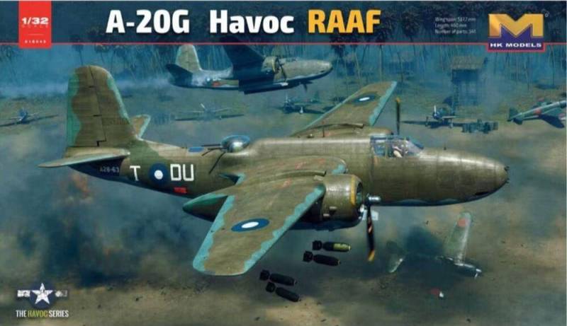 A-20G Havoc RAAF von Hong Kong Models