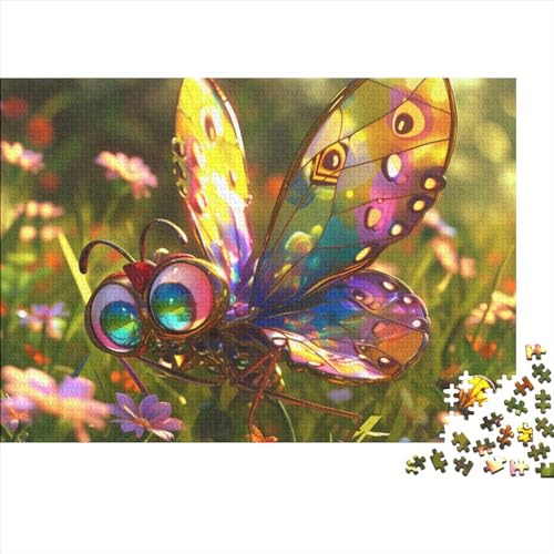 Butterfly 1000 Stück Home Dekoration 1000 Teile Kein Staub Puzzlespiel Holzpuzzles Beautiful Butterfly Puzzle Abwechslungsreiche Puzzleteile Puzzles Für Erwachsene 1000pcs (75x50cm) von HongZhic