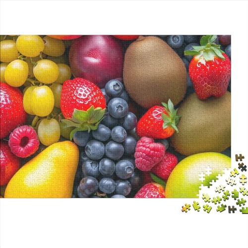 Grapes 1000 Stück Home Dekoration 1000 Teile Kein Staub Puzzlespiel Holzpuzzles Delicious Grapes Puzzle Abwechslungsreiche Puzzleteile Puzzles Für Erwachsene 1000pcs (75x50cm) von HongZhic