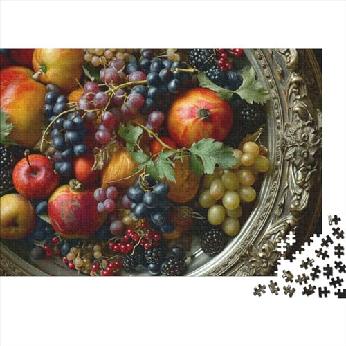 Grapes 1000 Stück Spielzeug Geschenk 1000 Teile Farbenfrohes Puzzlespiel Holzpuzzles Delicious Grapes Puzzle Ganze Familie Spaß Puzzleteile Puzzles Für Erwachsene 1000pcs (75x50cm) von HongZhic