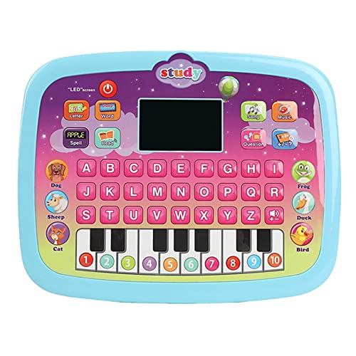 Hongjingda Laptop-Tablet Spielzeug | Laptop für Kinder | Elektronisches Spielzeug mit Lichtern, Geräuschen und Musik, Lerninhalte für Säuglinge und Hongjingda Laptop-Tablet Spielzeug | Laptop für Kinder | Elektronisches Spielzeug mit Lichtern, Geräuschen und Musik, Lerninhalte für Säuglinge und von Hongjingda