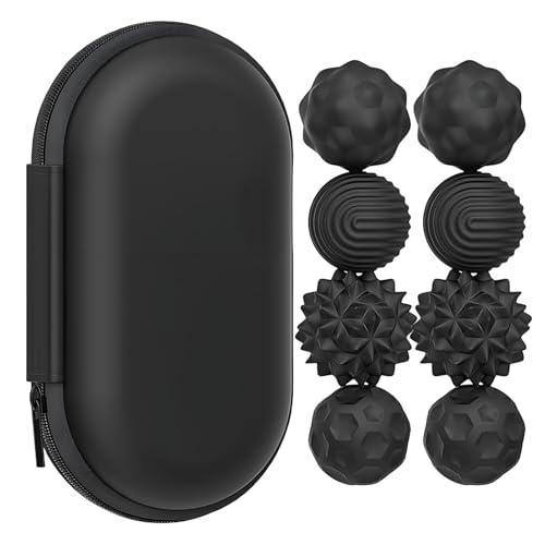 1 Satz Magnetischer Akupressur Ball,Silikon Stressabbau Magnet Bälle,Tragbares Motorikspielzeug mit Multi-Textur,Fidget Toys Erwachsene,Adhs Spielzeug,Anti-Stress Fidget Toys für Stress, Angst 1 Satz Magnetischer Akupressur Ball,Silikon Stressabbau Magnet Bälle,Tragbares Motorikspielzeug mit Multi-Textur,Fidget Toys Erwachsene,Adhs Spielzeug,Anti-Stress Fidget Toys für Stress, Angst von Hongoen
