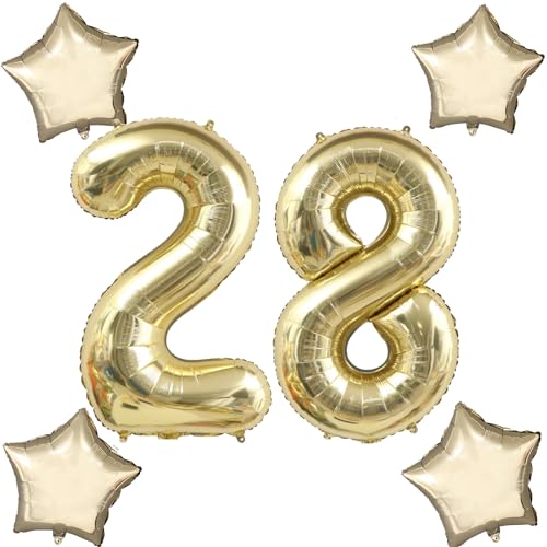 Blasses Gold Luftballons Zahl 28+4 pcs stern Folienballon Zahl 28 .Geburtstag frau mädchen,40" Riesenzahl Ballons 28 .geburtstagsdeko mann,Zahlenballon 28, Helium Ballons 28 Zahlen Luftballon Blasses Gold Luftballons Zahl 28+4 pcs stern Folienballon Zahl 28 .Geburtstag frau mädchen,40" Riesenzahl Ballons 28 .geburtstagsdeko mann,Zahlenballon 28, Helium Ballons 28 Zahlen Luftballon von Hongyantech