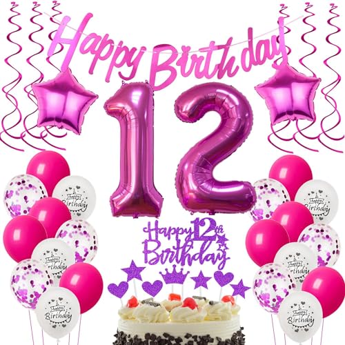 Deko 12. Geburtstag Mädchen luftballons 12 Geburtstag Deko Geschenk für 12. Geburtstag Mädchen rosa 12. Geburtstag Tortendeko 12 Mädchen Geburtstagsdeko 12 jahre Mädchen Geburtstag dekoration rosa Deko 12. Geburtstag Mädchen luftballons 12 Geburtstag Deko Geschenk für 12. Geburtstag Mädchen rosa 12. Geburtstag Tortendeko 12 Mädchen Geburtstagsdeko 12 jahre Mädchen Geburtstag dekoration rosa von Hongyantech