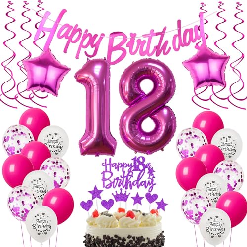 Deko 18. Geburtstag Mädchen luftballons 18 Geburtstag Deko Geschenk für 18. Geburtstag Mädchen rosa 18. Geburtstag Tortendeko 18 Mädchen Geburtstagsdeko 18 jahre Mädchen Geburtstag dekoration rosa Deko 18. Geburtstag Mädchen luftballons 18 Geburtstag Deko Geschenk für 18. Geburtstag Mädchen rosa 18. Geburtstag Tortendeko 18 Mädchen Geburtstagsdeko 18 jahre Mädchen Geburtstag dekoration rosa von Hongyantech
