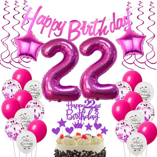 Deko 22. Geburtstag Frauen luftballons 22 Geburtstag Deko Geschenk für 22. Geburtstag Frauen rosa 22. Geburtstag Tortendeko 22 Frau Geburtstagsdeko 22 jahre Frau Geburtstag dekoration rosa Deko 22. Geburtstag Frauen luftballons 22 Geburtstag Deko Geschenk für 22. Geburtstag Frauen rosa 22. Geburtstag Tortendeko 22 Frau Geburtstagsdeko 22 jahre Frau Geburtstag dekoration rosa von Hongyantech