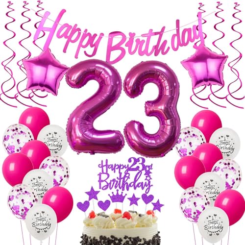 Deko 23. Geburtstag Frauen luftballons 23 Geburtstag Deko Geschenk für 23. Geburtstag Frauen rosa 23. Geburtstag Tortendeko 23 Frau Geburtstagsdeko 23 jahre Frau Geburtstag dekoration rosa Deko 23. Geburtstag Frauen luftballons 23 Geburtstag Deko Geschenk für 23. Geburtstag Frauen rosa 23. Geburtstag Tortendeko 23 Frau Geburtstagsdeko 23 jahre Frau Geburtstag dekoration rosa von Hongyantech