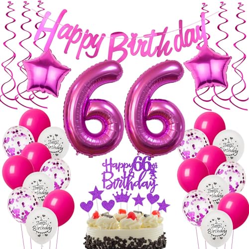 Deko 66. Geburtstag Frauen luftballons 66 Geburtstag Deko Geschenk für 66. Geburtstag Frauen rosa 66. Geburtstag Tortendeko 66 Frau Geburtstagsdeko 66 jahre Frau Geburtstag dekoration rosa Deko 66. Geburtstag Frauen luftballons 66 Geburtstag Deko Geschenk für 66. Geburtstag Frauen rosa 66. Geburtstag Tortendeko 66 Frau Geburtstagsdeko 66 jahre Frau Geburtstag dekoration rosa von Hongyantech