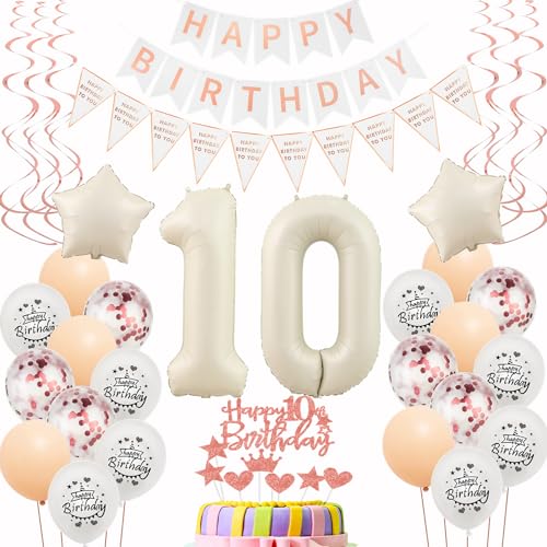 Luftballons 10 Geburtstag Mädchen Beige Roségold Deko 10. Geburtstag Mädchen Tortendeko 10 Mädchen Geburtstagdeko 10 Jahre Mädchen Geburtstag deko Beige Ballon 10. Geburtstag deko 10th Birthday Luftballons 10 Geburtstag Mädchen Beige Roségold Deko 10. Geburtstag Mädchen Tortendeko 10 Mädchen Geburtstagdeko 10 Jahre Mädchen Geburtstag deko Beige Ballon 10. Geburtstag deko 10th Birthday von Hongyantech