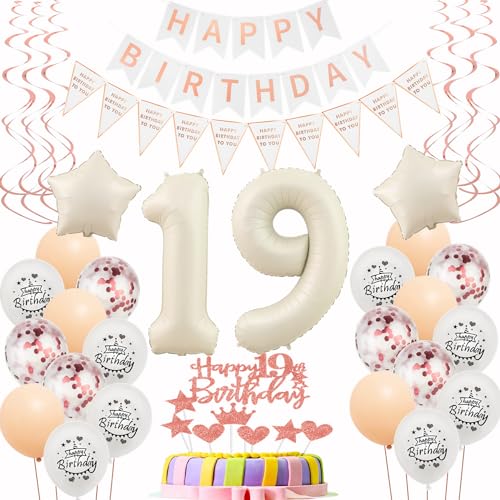 Luftballons 19 Geburtstag Mädchen Beige Roségold Deko 19. Geburtstag Mädchen Tortendeko 19 Mädchen Geburtstagdeko 19 Jahre Mädchen Geburtstag deko Beige Ballon 19. Geburtstag deko 19th Birthday Luftballons 19 Geburtstag Mädchen Beige Roségold Deko 19. Geburtstag Mädchen Tortendeko 19 Mädchen Geburtstagdeko 19 Jahre Mädchen Geburtstag deko Beige Ballon 19. Geburtstag deko 19th Birthday von Hongyantech