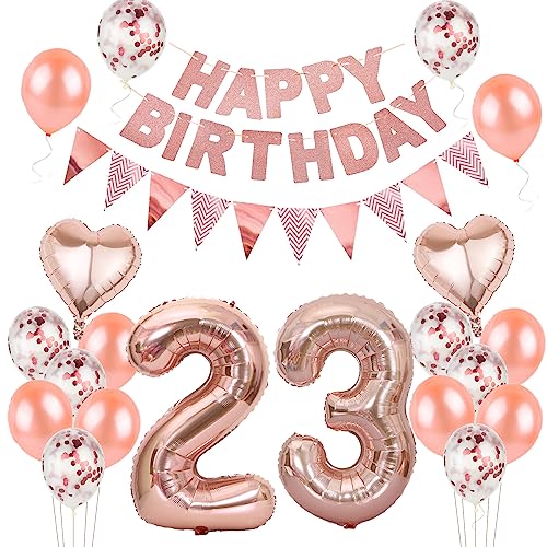 Luftballons 23. geburtstag Frauen deko rosegold,Geburtstagsdeko 23 jahre Frauen,ballons 23 Geburtstag Dekoration,deko 23. Geburtstag Frauen Deko rosegold,geburtstags banner 23 geburtstag deko Luftballons 23. geburtstag Frauen deko rosegold,Geburtstagsdeko 23 jahre Frauen,ballons 23 Geburtstag Dekoration,deko 23. Geburtstag Frauen Deko rosegold,geburtstags banner 23 geburtstag deko von Hongyantech