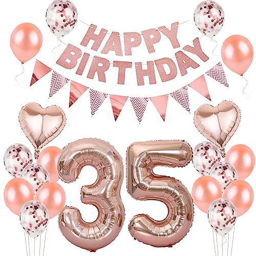 Luftballons 35. geburtstag Frauen deko rosegold,Geburtstagsdeko 35 jahre Frauen,ballons 35 Geburtstag Dekoration,deko 35. Geburtstag Frauen Deko rosegold,geburtstags banner 35 geburtstag deko Luftballons 35. geburtstag Frauen deko rosegold,Geburtstagsdeko 35 jahre Frauen,ballons 35 Geburtstag Dekoration,deko 35. Geburtstag Frauen Deko rosegold,geburtstags banner 35 geburtstag deko von Hongyantech