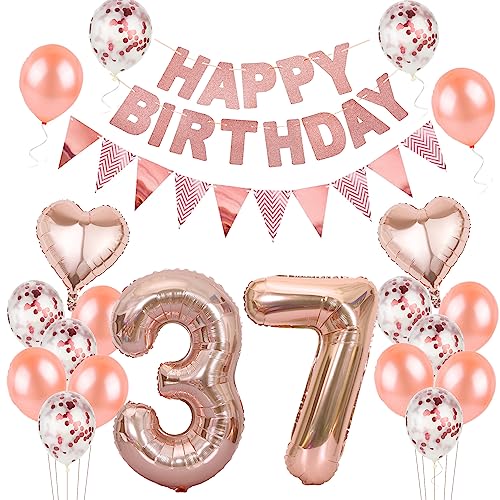 Luftballons 37. geburtstag Frauen deko rosegold,Geburtstagsdeko 37 jahre Frauen,ballons 37 Geburtstag Dekoration,deko 37. Geburtstag Frauen Deko rosegold,geburtstags banner 37 geburtstag deko Luftballons 37. geburtstag Frauen deko rosegold,Geburtstagsdeko 37 jahre Frauen,ballons 37 Geburtstag Dekoration,deko 37. Geburtstag Frauen Deko rosegold,geburtstags banner 37 geburtstag deko von Hongyantech