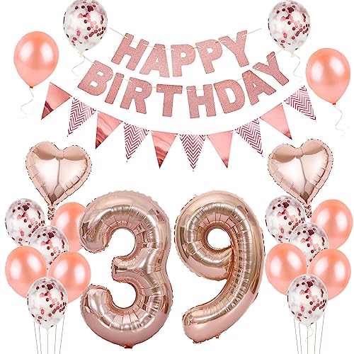 Luftballons 39. geburtstag Frauen deko rosegold,Geburtstagsdeko 39 jahre Frauen,ballons 39 Geburtstag Dekoration,deko 39. Geburtstag Frauen Deko rosegold,geburtstags banner 39 geburtstag deko Luftballons 39. geburtstag Frauen deko rosegold,Geburtstagsdeko 39 jahre Frauen,ballons 39 Geburtstag Dekoration,deko 39. Geburtstag Frauen Deko rosegold,geburtstags banner 39 geburtstag deko von Hongyantech