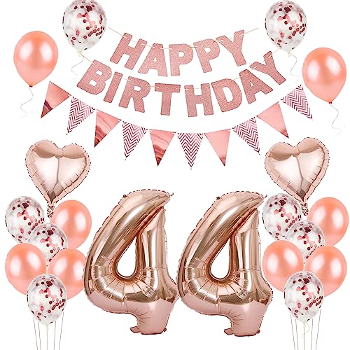 Luftballons 44. geburtstag Frauen deko rosegold,Geburtstagsdeko 44 jahre Frauen,ballons 44 Geburtstag Dekoration,deko 44. Geburtstag Frauen Deko rosegold,geburtstags banner 44 geburtstag deko Luftballons 44. geburtstag Frauen deko rosegold,Geburtstagsdeko 44 jahre Frauen,ballons 44 Geburtstag Dekoration,deko 44. Geburtstag Frauen Deko rosegold,geburtstags banner 44 geburtstag deko von Hongyantech