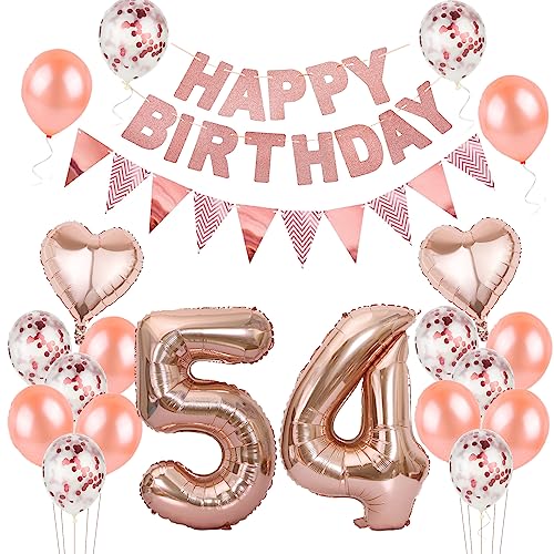 Luftballons 54. geburtstag Frauen deko rosegold,Geburtstagsdeko 54 jahre Frauen,ballons 54 Geburtstag Dekoration,deko 54. Geburtstag Frauen Deko rosegold,geburtstags banner 54 geburtstag deko Luftballons 54. geburtstag Frauen deko rosegold,Geburtstagsdeko 54 jahre Frauen,ballons 54 Geburtstag Dekoration,deko 54. Geburtstag Frauen Deko rosegold,geburtstags banner 54 geburtstag deko von Hongyantech