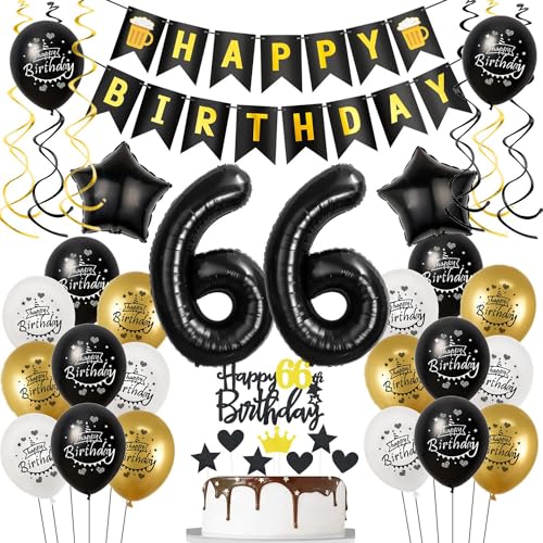 Luftballons 66. Geburtstag Schwarz Golden, Geburtstagsdeko 66 Jahre Mann Frauen, Ballon 66. Geburtstag, Folienballon Zahl 66, deko 66. geburtstag Frauen, Schwarz Tortendeko 66 Geburtstag Mann Deko Luftballons 66. Geburtstag Schwarz Golden, Geburtstagsdeko 66 Jahre Mann Frauen, Ballon 66. Geburtstag, Folienballon Zahl 66, deko 66. geburtstag Frauen, Schwarz Tortendeko 66 Geburtstag Mann Deko von Hongyantech