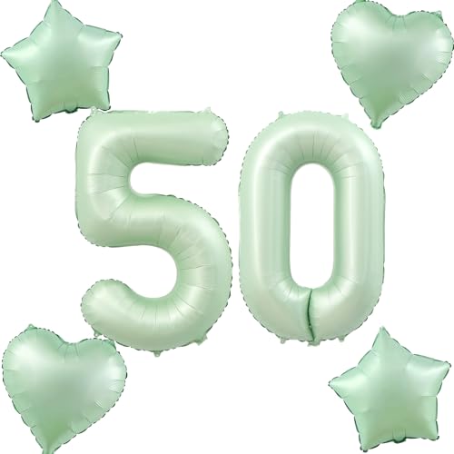 Olive Grün Luftballons Zahl 50+4 pcs herz/stern Folienballon Zahl 50 .Geburtstag frau mädchen,50" Riesenzahl Ballons 50 .geburtstagsdeko mann,Zahlenballon 50, Helium Ballons 50 Zahlen Luftballon Olive Grün Luftballons Zahl 50+4 pcs herz/stern Folienballon Zahl 50 .Geburtstag frau mädchen,50" Riesenzahl Ballons 50 .geburtstagsdeko mann,Zahlenballon 50, Helium Ballons 50 Zahlen Luftballon von Hongyantech