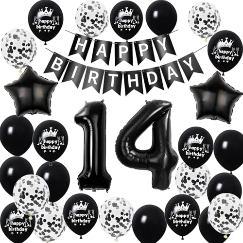 deko 14. geburtstag mädchen Junge deko Schwarz ballon 14. geburtstag mädchen deko luftballon 14. geburtstag deko Schwarz 14 Geburtstag girlande banner geburtstagsdeko 14 jahre Junge dekoration deko 14. geburtstag mädchen Junge deko Schwarz ballon 14. geburtstag mädchen deko luftballon 14. geburtstag deko Schwarz 14 Geburtstag girlande banner geburtstagsdeko 14 jahre Junge dekoration von Hongyantech