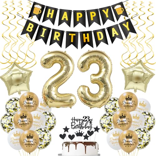 deko 23. geburtstag Frauen Mann deko Schwarz gold ballon 23. geburtstag Mann,deko 23 geburtstag Mann Schwarz luftballon 23.geburtstag deko Mann geburtstagsdeko 23 jahre Geburtstag Deko Männer Frau deko 23. geburtstag Frauen Mann deko Schwarz gold ballon 23. geburtstag Mann,deko 23 geburtstag Mann Schwarz luftballon 23.geburtstag deko Mann geburtstagsdeko 23 jahre Geburtstag Deko Männer Frau von Hongyantech