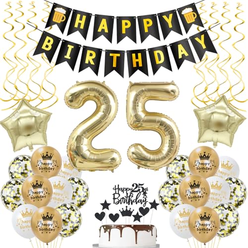 deko 25. geburtstag Frauen Mann deko Schwarz gold ballon 25. geburtstag Mann,deko 25 geburtstag Mann Schwarz luftballon 25.geburtstag deko Mann geburtstagsdeko 25 jahre Geburtstag Deko Männer Frau deko 25. geburtstag Frauen Mann deko Schwarz gold ballon 25. geburtstag Mann,deko 25 geburtstag Mann Schwarz luftballon 25.geburtstag deko Mann geburtstagsdeko 25 jahre Geburtstag Deko Männer Frau von Hongyantech
