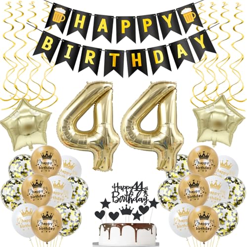 deko 44. geburtstag Frauen Mann deko Schwarz gold ballon 44. geburtstag Mann,deko 44 geburtstag Mann Schwarz luftballon 44.geburtstag deko Mann geburtstagsdeko 44 jahre Geburtstag Deko Männer Frau deko 44. geburtstag Frauen Mann deko Schwarz gold ballon 44. geburtstag Mann,deko 44 geburtstag Mann Schwarz luftballon 44.geburtstag deko Mann geburtstagsdeko 44 jahre Geburtstag Deko Männer Frau von Hongyantech