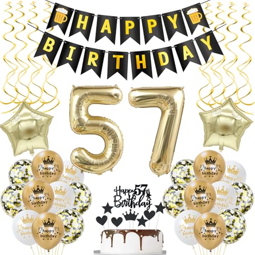 deko 57. geburtstag Frauen Mann deko Schwarz gold ballon 57. geburtstag Mann,deko 57 geburtstag Mann Schwarz luftballon 57.geburtstag deko Mann geburtstagsdeko 57 jahre Geburtstag Deko Männer Frau deko 57. geburtstag Frauen Mann deko Schwarz gold ballon 57. geburtstag Mann,deko 57 geburtstag Mann Schwarz luftballon 57.geburtstag deko Mann geburtstagsdeko 57 jahre Geburtstag Deko Männer Frau von Hongyantech