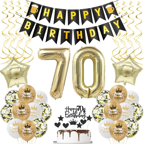 deko 70. geburtstag Frauen Mann deko Schwarz gold ballon 70. geburtstag Mann,deko 70 geburtstag Mann Schwarz luftballon 70.geburtstag deko Mann geburtstagsdeko 70 jahre Geburtstag Deko Männer Frau deko 70. geburtstag Frauen Mann deko Schwarz gold ballon 70. geburtstag Mann,deko 70 geburtstag Mann Schwarz luftballon 70.geburtstag deko Mann geburtstagsdeko 70 jahre Geburtstag Deko Männer Frau von Hongyantech