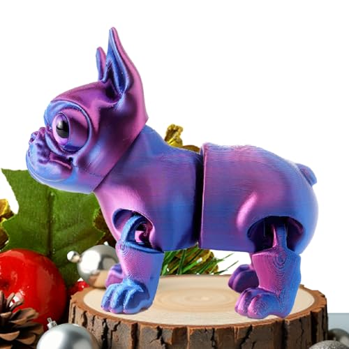 3D Gedruckter Hund,3D Gelenkiger Bulldogge Deko - Kleine Tier Fingerabdrück Figuren Für Erwachsene Vitrine Bücherregal Ostern Geburtstag Weihnachten Partyzimmer 3D Gedruckter Hund,3D Gelenkiger Bulldogge Deko - Kleine Tier Fingerabdrück Figuren Für Erwachsene Vitrine Bücherregal Ostern Geburtstag Weihnachten Partyzimmer von Honhoha