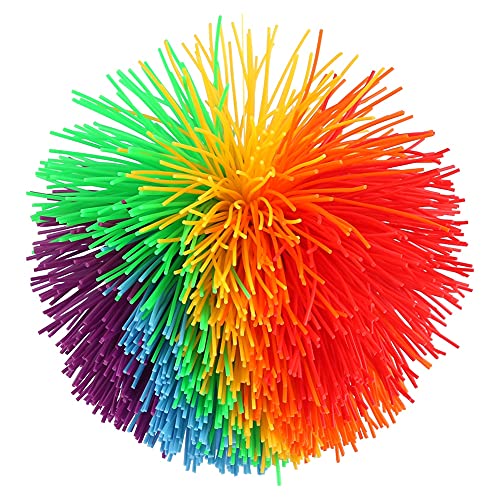 Honiwu Bunte Silikon Ball, 11cm Regenbogen Pom, Flauschiger Jugging Ball, Rainbow Sensory Ball, Regenbogen Bunt Pom Ball, Sensory Fidget Stringy Balls Bouncy Stress Balls Für Erwachsene Honiwu Bunte Silikon Ball, 11cm Regenbogen Pom, Flauschiger Jugging Ball, Rainbow Sensory Ball, Regenbogen Bunt Pom Ball, Sensory Fidget Stringy Balls Bouncy Stress Balls Für Erwachsene von Honiwu