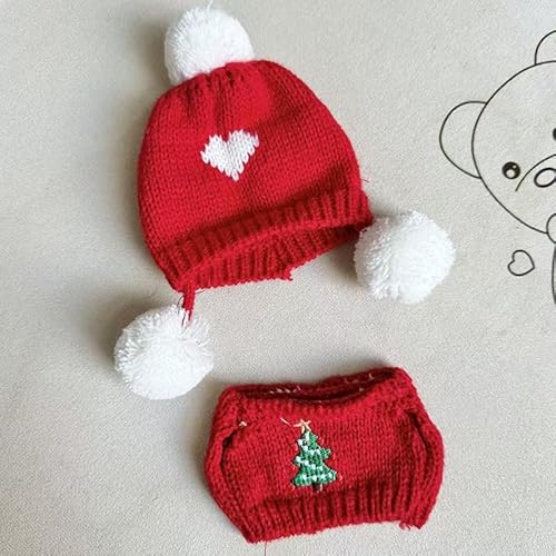 Hoobee 17 cm Kleidung Geeignet fur Labubu, Puppenzubehör, Kompatibel mit Labubu Clothing, Geeignet zum Fotografieren und Sammeln, DIY Kinder Geschenke(Ohne Puppe) von Hoobee