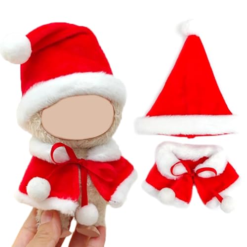 Hoobee 17 cm Kleidung Geeignet fur Puppe, Puppenzubehör, Weihnachten Puppe Clothing, Geeignet zum Fotografieren und Sammeln, DIY Geschenke(Ohne Puppe) B5 von Hoobee