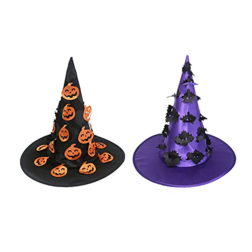 Hooin Halloween-Hut mit hängenden Dekorationen (Packung mit 2) von Hooin