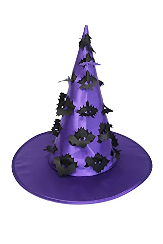 Hooin Halloween-Hut mit hängenden Dekorationen (Fledermäuse) von Hooin
