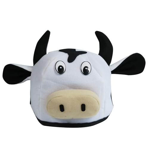 Hooin Kuhkopf-Hut – Lustiges Tierkostüm für Halloween, Cosplay & Verkleidungspartys Hooin Kuhkopf-Hut – Lustiges Tierkostüm für Halloween, Cosplay & Verkleidungspartys von Hooin