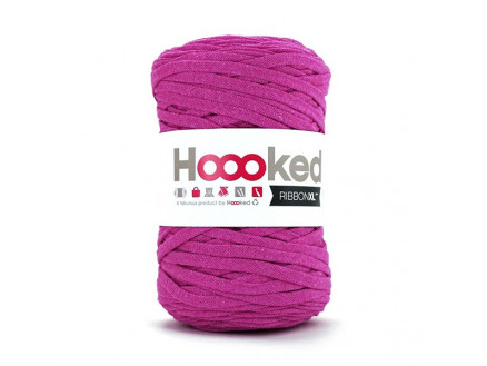 Hoooked Ribbon XL T-Shirt Garn Unicolor SP4 Pflaume Hoooked Ribbon XL T-Shirt Garn Unicolor SP4 Pflaume von Hoooked