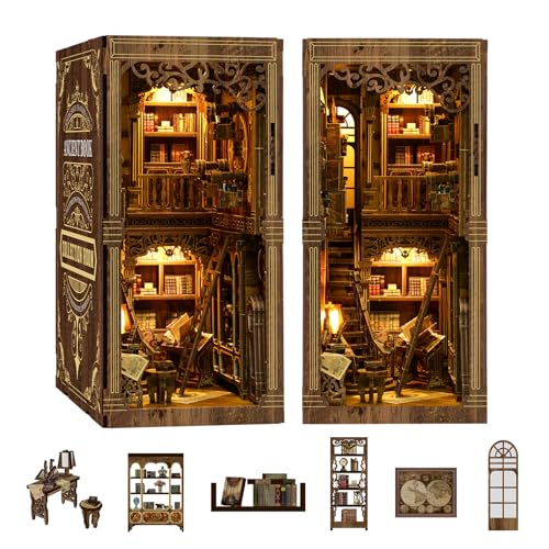 HooySprs - Puppenhaus für Erwachsene, Book Nook (Magic Collection) von HooySprs