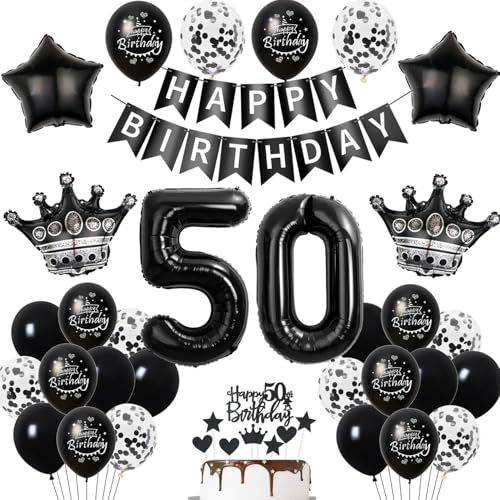 50. Geburtstag Dekoration Schwarz Tortendeko 50. Geburtstag Mann Luftballon 50 Geburtstag Frauen Mann deko torte 50. Geburtstag Mann Frauen Ballon Geburtstagsdeko 50 Jahre Frau Männer Schwarz 50. Geburtstag Dekoration Schwarz Tortendeko 50. Geburtstag Mann Luftballon 50 Geburtstag Frauen Mann deko torte 50. Geburtstag Mann Frauen Ballon Geburtstagsdeko 50 Jahre Frau Männer Schwarz von Hopewey