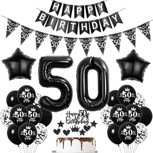 Deko 50. Geburtstag Mann Frauen Schwarz Tortendeko 50 Geburtstag Frauen Party Deko Schwarz Luftballons 50 Geburtstag Mann deko Geburtstagsdeko 50 jahre Mann Ballon 50 Geburtstag Frauen Deko 50. Geburtstag Mann Frauen Schwarz Tortendeko 50 Geburtstag Frauen Party Deko Schwarz Luftballons 50 Geburtstag Mann deko Geburtstagsdeko 50 jahre Mann Ballon 50 Geburtstag Frauen von Hopewey