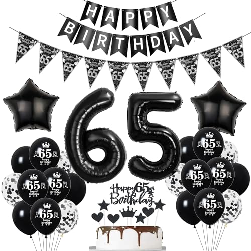 Deko 65. Geburtstag Mann Frauen Schwarz Tortendeko 65 Geburtstag Frauen Party Deko Schwarz Luftballons 65 Geburtstag Mann deko Geburtstagsdeko 65 jahre Mann Ballon 65 Geburtstag Frauen Deko 65. Geburtstag Mann Frauen Schwarz Tortendeko 65 Geburtstag Frauen Party Deko Schwarz Luftballons 65 Geburtstag Mann deko Geburtstagsdeko 65 jahre Mann Ballon 65 Geburtstag Frauen von Hopewey