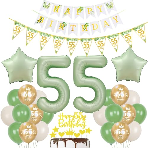 Gold Luftballon 55. Geburtstag Dekoration Oliv-grün Tortendeko 55. Geburtstag Frauen Mann Geburtstagsdeko 55 Jahre Frauen Gold Folienballon 55 Ballon Gold Luftballon 55. Geburtstag Dekoration Oliv-grün Tortendeko 55. Geburtstag Frauen Mann Geburtstagsdeko 55 Jahre Frauen Gold Folienballon 55 Ballon von Hopewey
