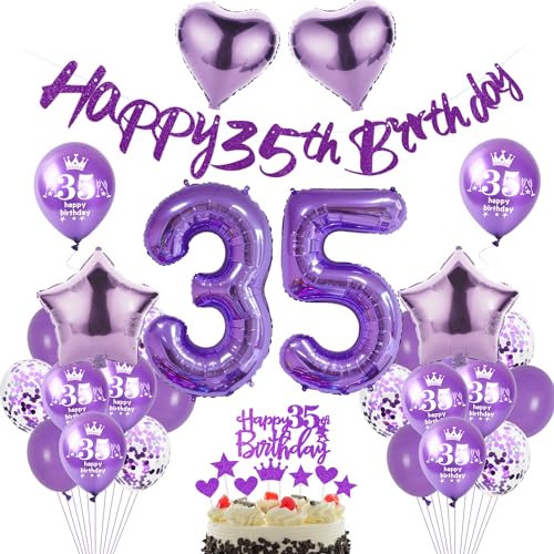 Lila Luftballon 35. Geburtstag Dekoration Frauen Lila Tortendeko 35. Geburtstag Frauen Geburtstagsdeko 35 Jahre Frauen Ballon violett Folienballon 35 deko 35. Geburtstag Frau Mädchen Lila Ballon Lila Luftballon 35. Geburtstag Dekoration Frauen Lila Tortendeko 35. Geburtstag Frauen Geburtstagsdeko 35 Jahre Frauen Ballon violett Folienballon 35 deko 35. Geburtstag Frau Mädchen Lila Ballon von Hopewey