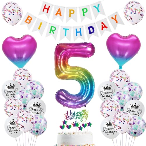 Luftballons 5 Geburtstag Dekoration mädchen rosa,ballon 5. Geburtstag deko für mädchen,deko 5 jahr Kindergeburtstag bunt 5 party deko Geburtstagsdeko 5 jahr ballon Luftballons 5 Geburtstag Dekoration mädchen rosa,ballon 5. Geburtstag deko für mädchen,deko 5 jahr Kindergeburtstag bunt 5 party deko Geburtstagsdeko 5 jahr ballon von Hopewey