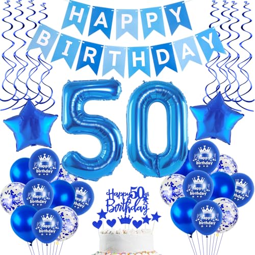 Luftballons 50 Geburtstag Deko Mann Blau, deko 50. geburtstag Mann,Folien ballons 50 geburtstag banner Happy Birthday 50 geburtstag deko Mann blau Geburtstagdeko 50 Jahre Männer Dekoration Luftballons 50 Geburtstag Deko Mann Blau, deko 50. geburtstag Mann,Folien ballons 50 geburtstag banner Happy Birthday 50 geburtstag deko Mann blau Geburtstagdeko 50 Jahre Männer Dekoration von Hopewey