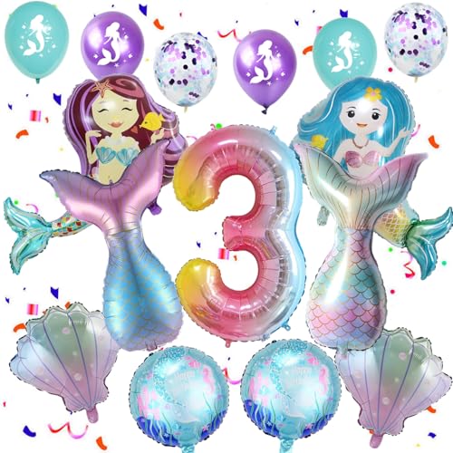Meerjungfrau luftballons 3. Geburtstag Mädchen Deko, Meerjungfrau deko 3 .Geburtstag Mädchen, Geburtstagsdeko 3 jahre Mädchen, Meerjungfrau Themen Ballons für 3 Mädchen Geburtstag Party deko Meerjungfrau luftballons 3. Geburtstag Mädchen Deko, Meerjungfrau deko 3 .Geburtstag Mädchen, Geburtstagsdeko 3 jahre Mädchen, Meerjungfrau Themen Ballons für 3 Mädchen Geburtstag Party deko von Hopewey