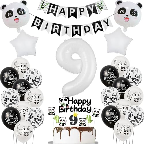 Panda luftballons 9. geburtstag junge mädchen dekoration, panda ballon geburtstagsdeko 9 jahre junge mädchen ballons 9 geburtstag deko für kinder, Panda thema deko 9.geburtstags für kinder Panda luftballons 9. geburtstag junge mädchen dekoration, panda ballon geburtstagsdeko 9 jahre junge mädchen ballons 9 geburtstag deko für kinder, Panda thema deko 9.geburtstags für kinder von Hopewey