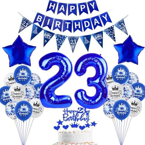 deko 23. Geburtstag Dekoration,Dunkelblau Tortendeko Geburtstag 23 Jahre mann Party Deko 23 Geburtstag frauen mann,luftballons 23. Geburtstag mann frau,blau Geburtstagsdeko 23 Jahre Männer ballon deko 23. Geburtstag Dekoration,Dunkelblau Tortendeko Geburtstag 23 Jahre mann Party Deko 23 Geburtstag frauen mann,luftballons 23. Geburtstag mann frau,blau Geburtstagsdeko 23 Jahre Männer ballon von Hopewey