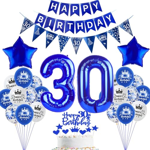 deko 30. Geburtstag Dekoration,Dunkelblau Tortendeko Geburtstag 30 Jahre mann Party Deko 30 Geburtstag frauen mann,luftballons 30. Geburtstag mann frau,blau Geburtstagsdeko 30 Jahre Männer ballon deko 30. Geburtstag Dekoration,Dunkelblau Tortendeko Geburtstag 30 Jahre mann Party Deko 30 Geburtstag frauen mann,luftballons 30. Geburtstag mann frau,blau Geburtstagsdeko 30 Jahre Männer ballon von Hopewey